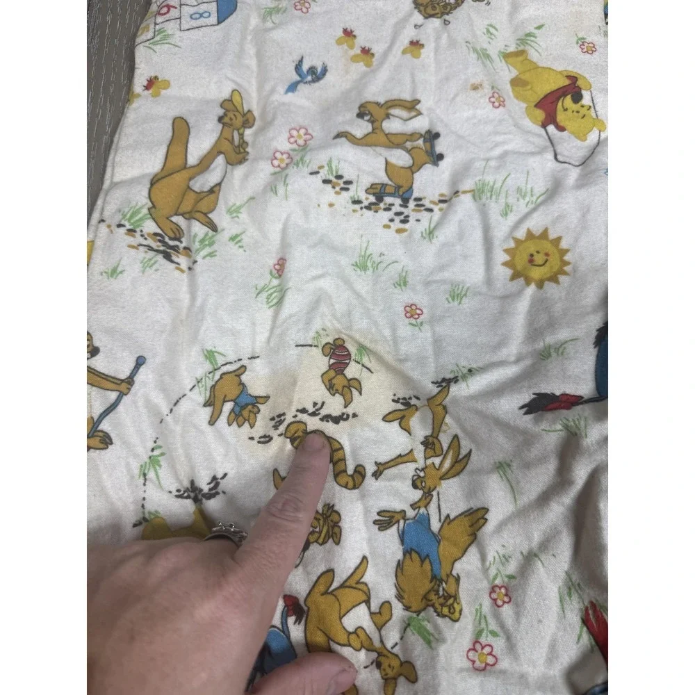 Vintage Winnie the‎ Pooh Diaper Hamper Clothing Hamper Baby